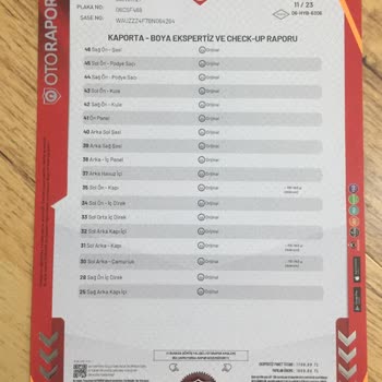 Oto Rapor Ekspertizde Gerçek Olmayan Rapor Veriyor