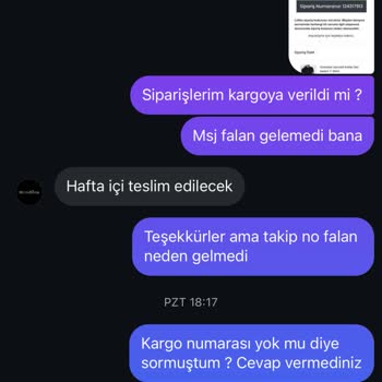 Moonriver Marka Kargo Konusunda Vasat İletişimde Vasat!