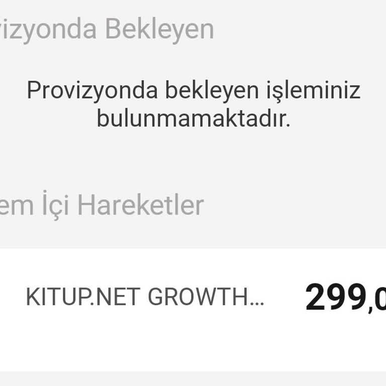 Kitup Uygulamasını Üyelik Başlayamama
