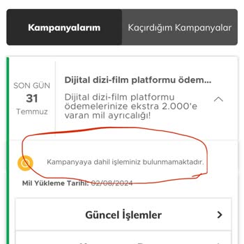 Garanti BBVA BonusFlaş Miles&Smiles Mil Kazanımı
