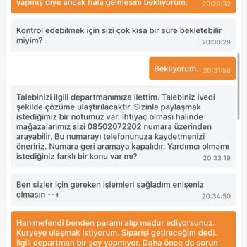 Migros Sanal Market Teslim Etmediği Siparişi Teslim Ettim Diyor