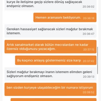 Migros Sanal Market Teslim Etmediği Siparişi Teslim Ettim Diyor
