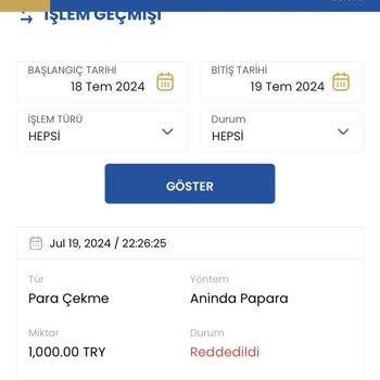 Tümbet Çekim Talebi Sorunu