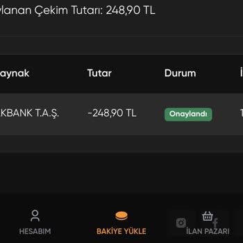Tosla Yerine Akbank I Seçtim İbana Para Gelmedi