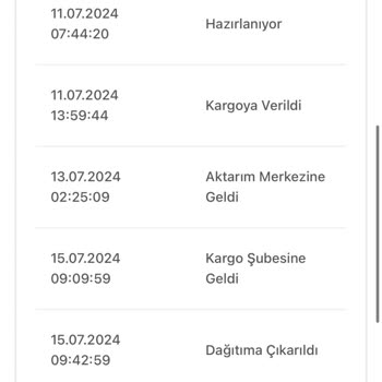 A101 Teslim Edilmeyen Ürün
