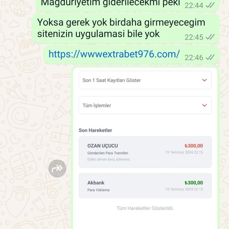 Extrabet Yatırımım Yansımadı Bu Konuda İlgilenen Olmadı