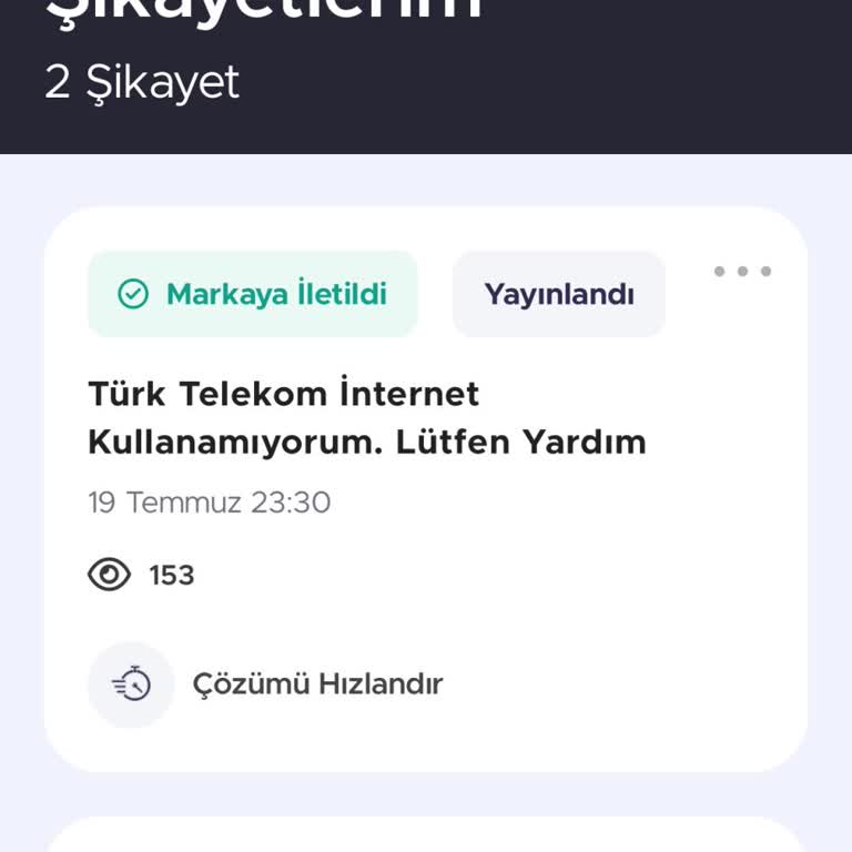 Türk Telekom İnternet Kullanamıyorum. Lütfen Yardım