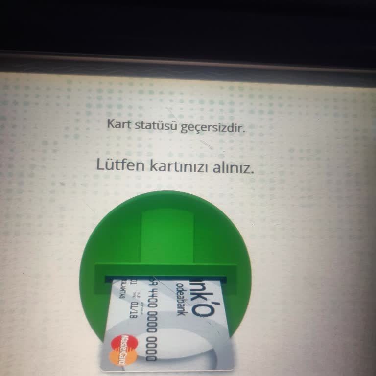 Odeabank Banka Kart Statüsü