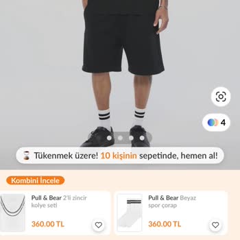 Trendyol Pull & Bear Alışverişim Eksik Ürün Yollandı.