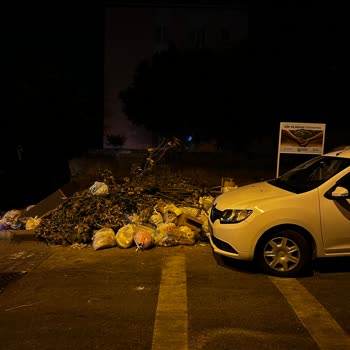 Sarıyer Belediyesi Çöp Konteyneri Kaldırıldı Tekrar Yerine Getirilmesi