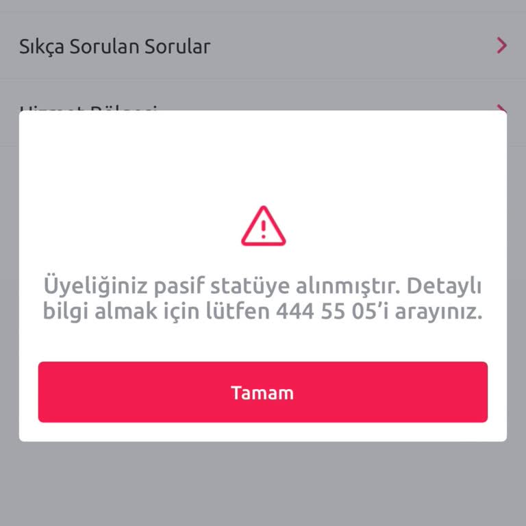 Tiktak Hesabım Usulsüz Bir Şekilde Pasif Statüye Alındı