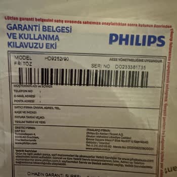 PHILIPS Ev Aletleri Philips Airfryer Hd9252/90