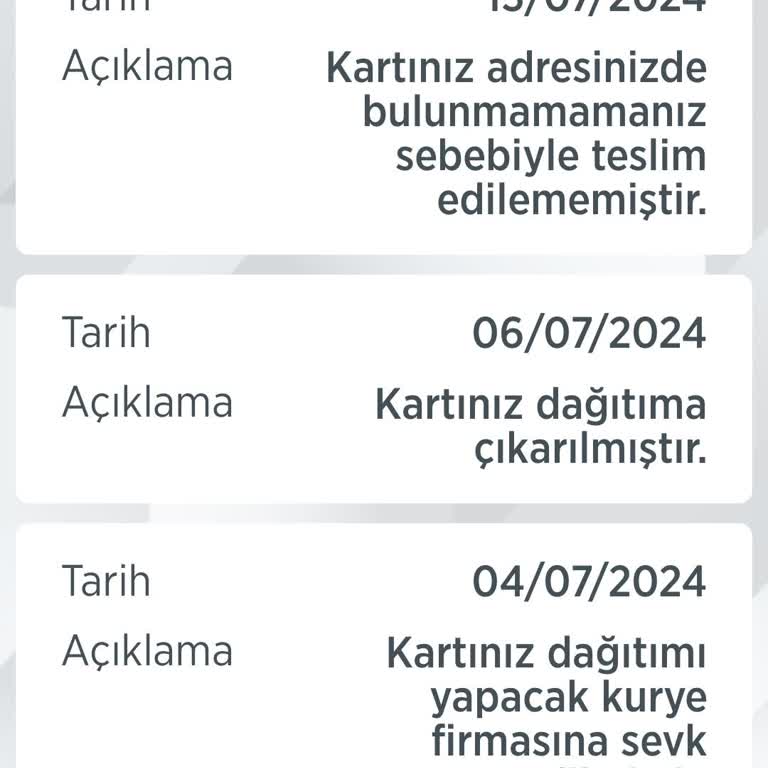 Ziraat Bankası Ziraat Kartımı Göndermiyor