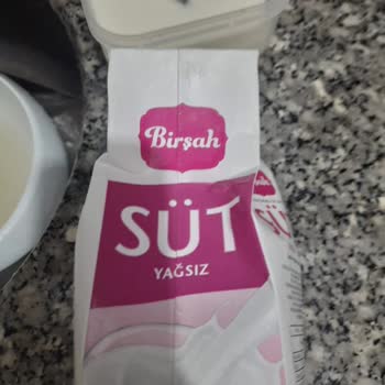 Birşah Marka Süt A101 Mağaza Sı