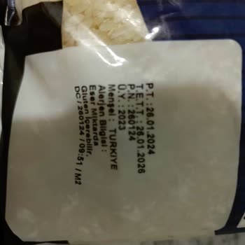 Bizim Toptan Market Bizim Marka Baldo Pirinç Böcek Çıkması