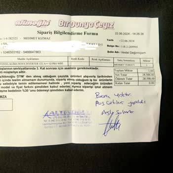 Bir Haftalık Vestel Nova Klima Dış Ünitede Çözümsüz Ses Sorunu