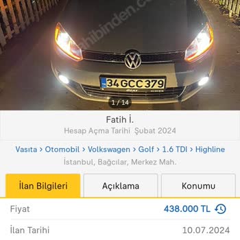 Sahibinden.com Aynı İlan İçin 2 Kere Ücret Aldı.