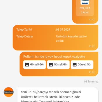 Trendyol Satıcı İade Mağduriyeti
