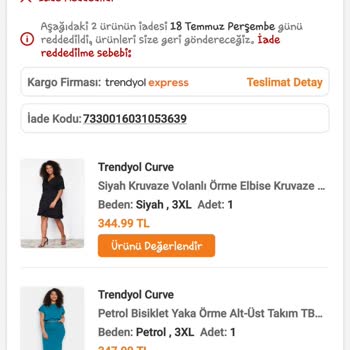 Trendyolmilla Ürünlerim Kayıp G