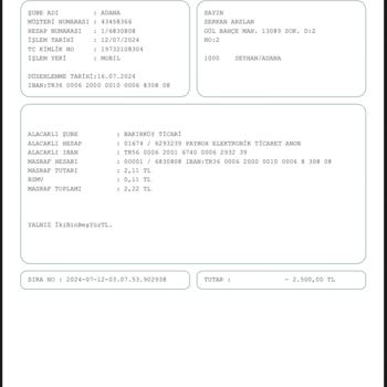 LivU Yanlış Hesaba Havale: Para İadesi Talebi