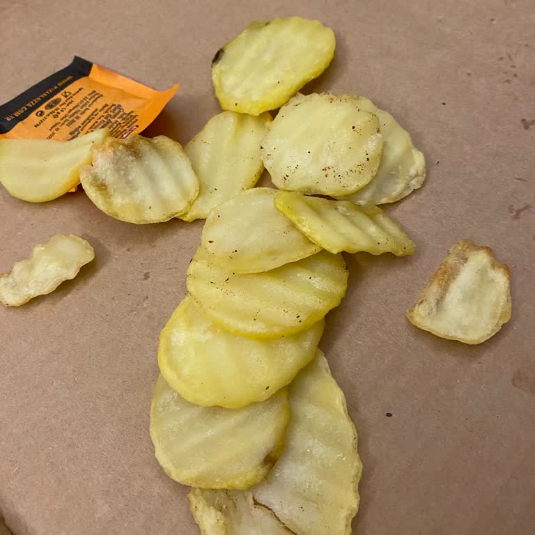 PizzaLazza Dan Aldığımız Patates Kızartması Çiğ Geldi