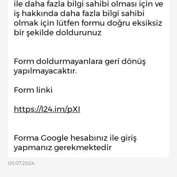 İşin Olsun Güneş Sürücü Kursu IBAN T. C. Kimlik No Ve Adres Bilgileri Talebi
