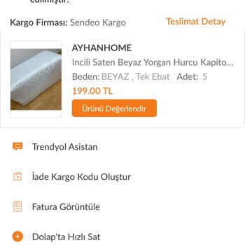 Trendyol Ve Sendeo Kargo İle Asla Çözüme Ulaştırılmayan Sürecim