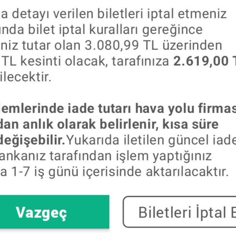 Obilet Premium Bilet Değişiminde Kesinti Sorunu