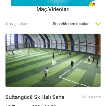 Sosyal Halı Saha 19 Temmuz 8.30 9.30 Kapalı Halısaha Kamerası Yayımlanmadı.