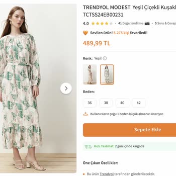 Trendyolmilla Trendyol'un Kendi Gönderdiği Elbiseyi Kemersiz Gönderdi!