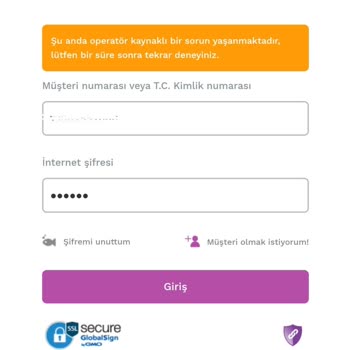 Enpara Uygulamasına Giriş Sorunu