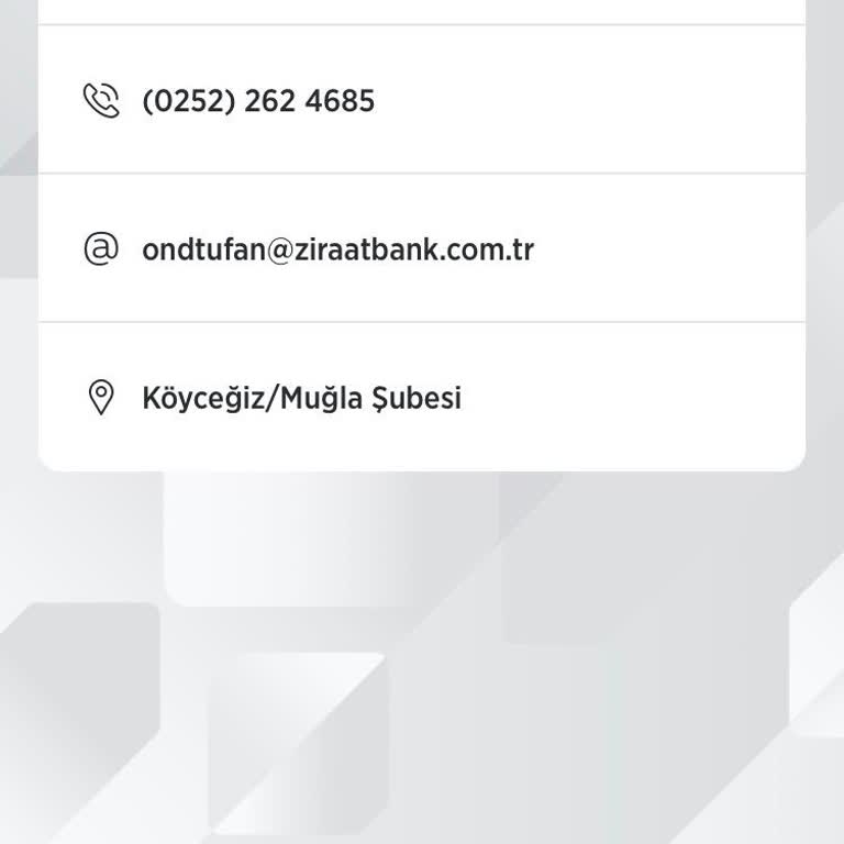 Ziraat Bankası Müşteri Temsilcisi Değişikliği