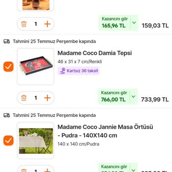 Hepsiburada Fiyat Sepette Farklı