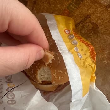 Yemek Sepeti Burger King Küflü Bayat Ekmek Para İademi İstiyorum!