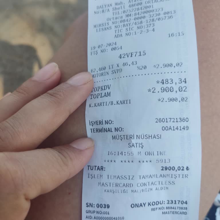 Shell Petrol Depo Dolum Yanlışlığı