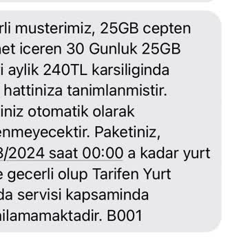 Türk Telekom Fazla Fatura Tutarı