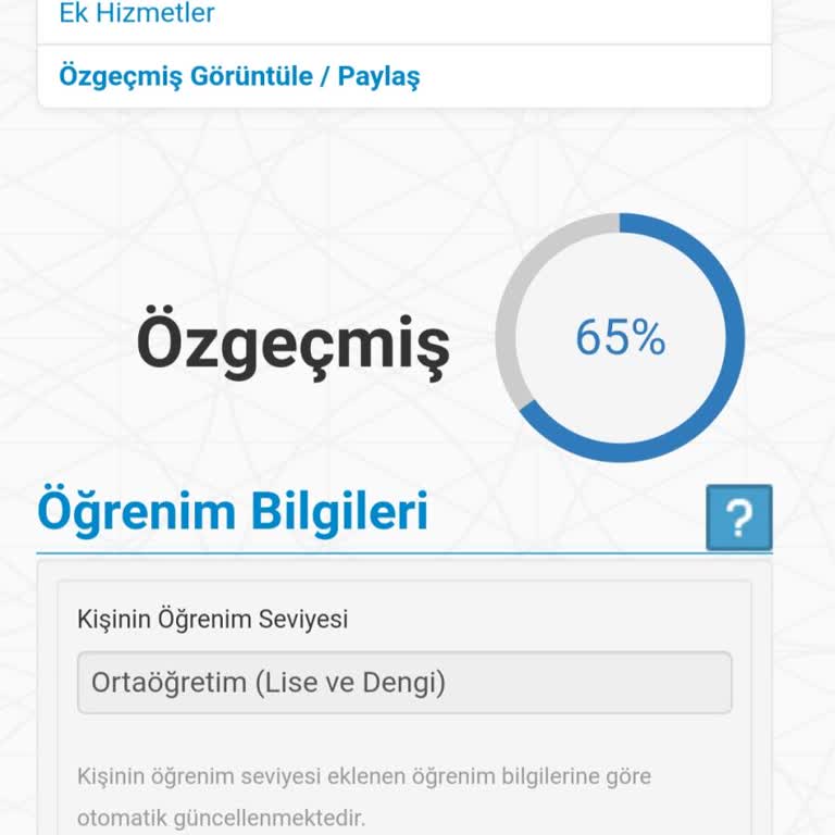 İŞKUR'da Yanlış Eğitim Bilgisi Sorunu