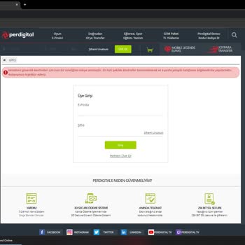 Perdigital Hesap Askıya Alındı: Etkinliklerden Faydalanamıyorum