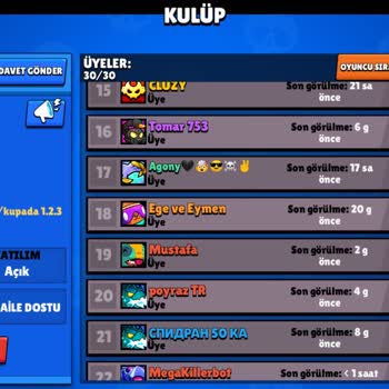 Brawl Stars Hesabımı İstiyorum Foto Koydum