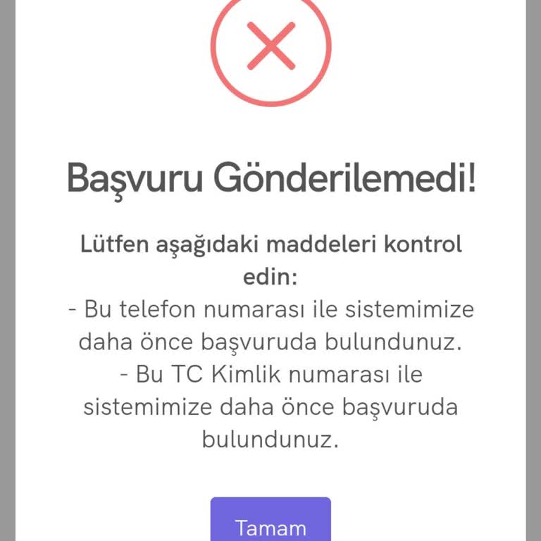 Paket Taxi İş Başvurusu Sorunu