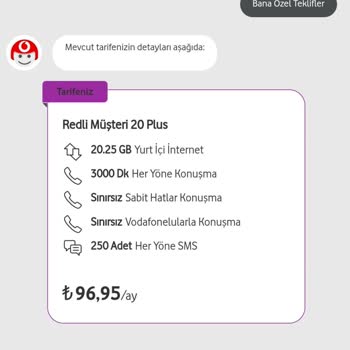 Vodafone Tarifeye %500 Zam Yaptı