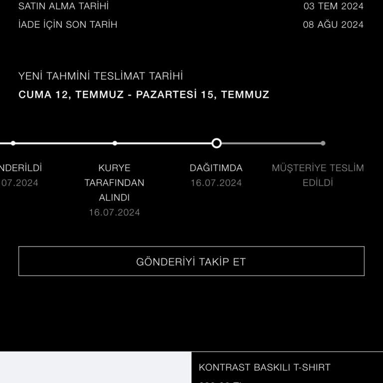 Zara Siparişini Teslim Edemiyor