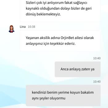 Orjinbet Hesabıma Paranın Yatmaması