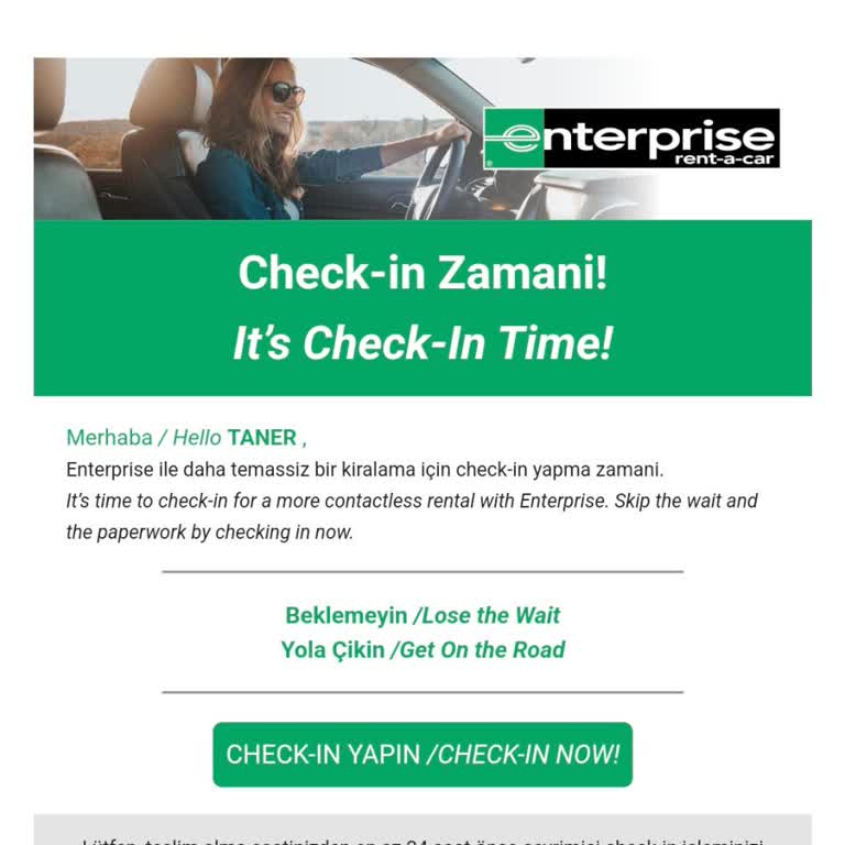 Enterprise Araç Kiralama Mağduriyeti