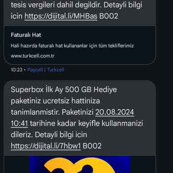 Turkcell Superbox Talep Etmeden Hattıma Tanımlaması 😡😡😡