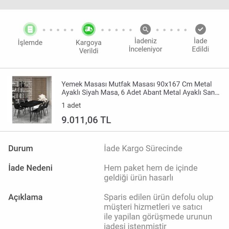 Koçtaş Yapılmayan Ücret İadesi