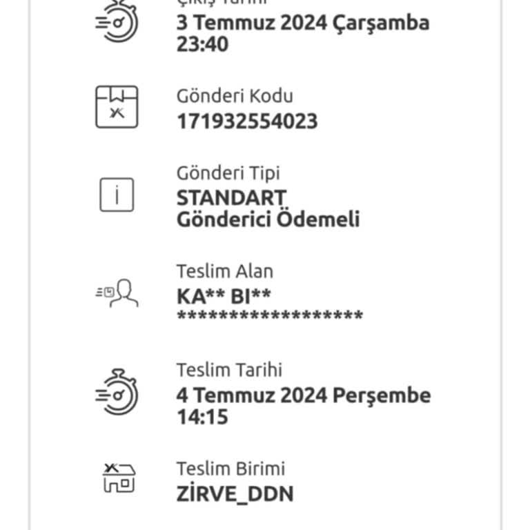 Yurtiçi Kargo Teslim Alamadığım Sipariş
