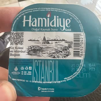 Hamidiye Su S* Şişesindeki Yabancı Cisimler Hakkında Şikayet