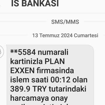 Exxen İzinsiz Para Çekme