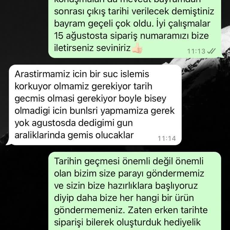Light The Candle (lightcandless) Para Gönderip Sipariş Oluşturduk Ama Ürün Ortada Yok